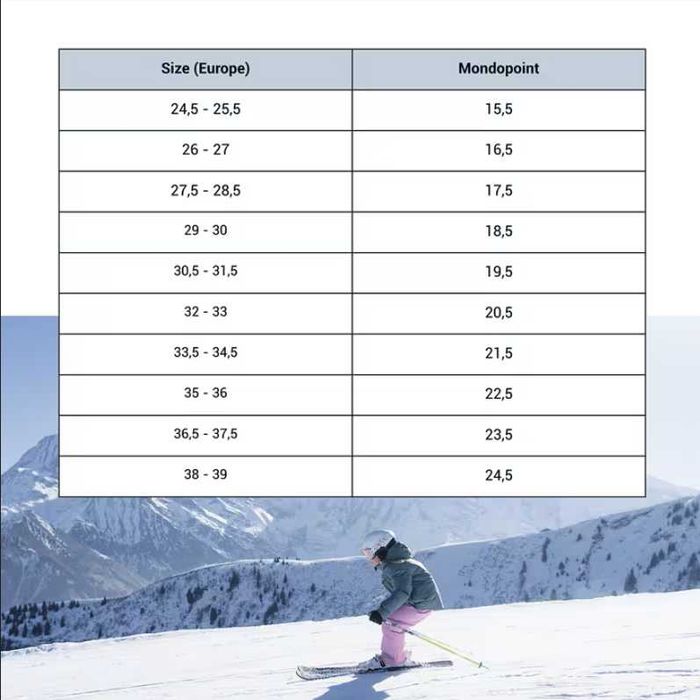 Clapari ski 500 copii 22 / 22.5  (EU 35-36)