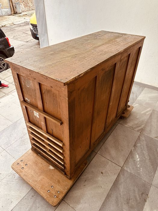 Оригинален италиански индустриален архивен шкаф