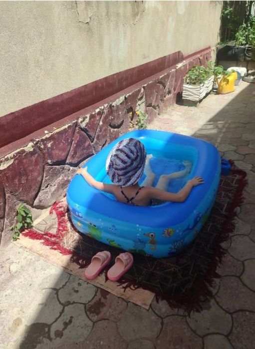 Бассейн детский надувной
