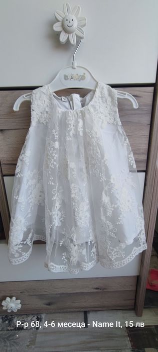 Детски рокли и гащеризони, размер 68/74,