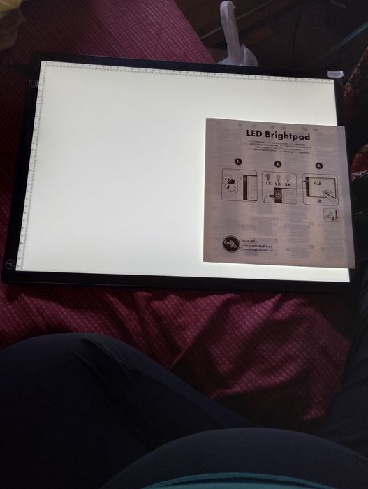 LED Светеща подложка за рисуване 30/41 см