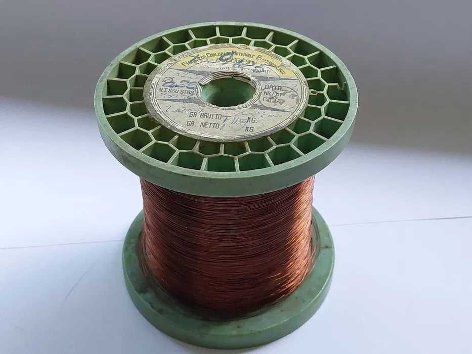 Conductor bobinaj, sarma cupru emailata