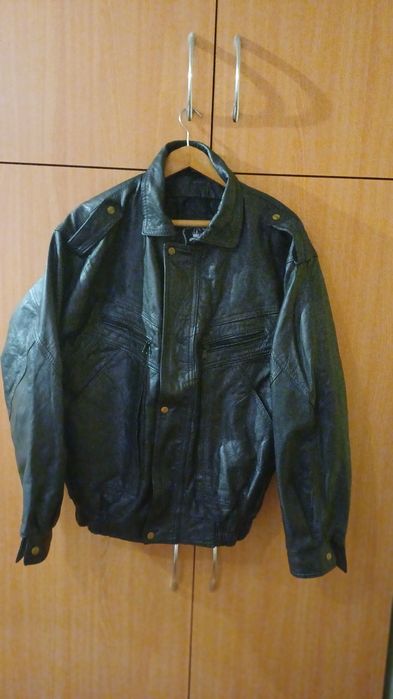 Мъжко кожено яке SILVER