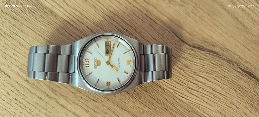 Ceas Seiko 5 Automatic original – Japonia, fabricat în 1990,