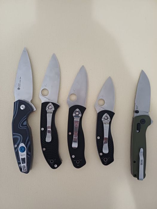 Bricege SOG,Spyderco si Ruike