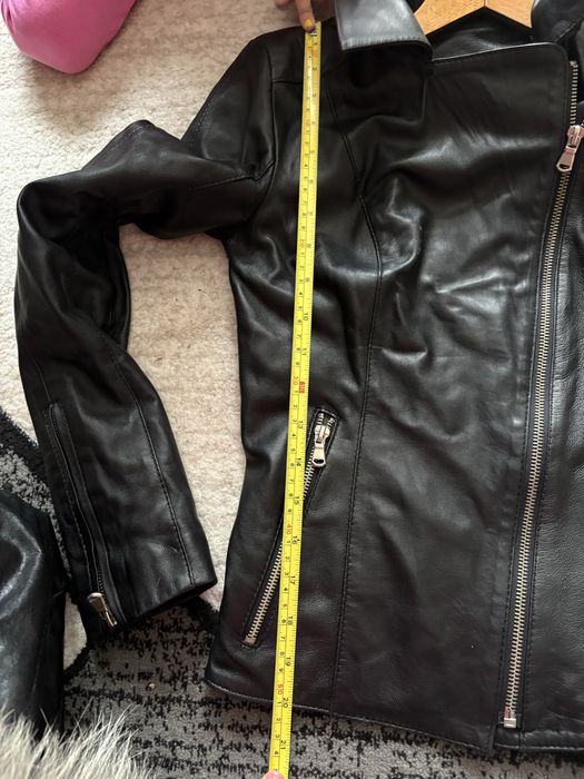 Дамско яке естествена кожа