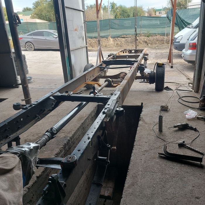 Удлинение,усиление.Переоборудование газелей!