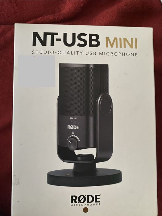 Rode NT-USB Mini микрофон, КАТО НОВА