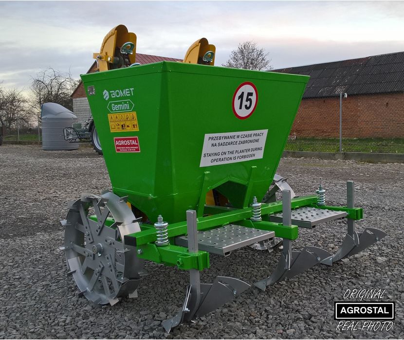 Masina Plantat Cartofi Bomet 2 Randuri cu Fertilizare