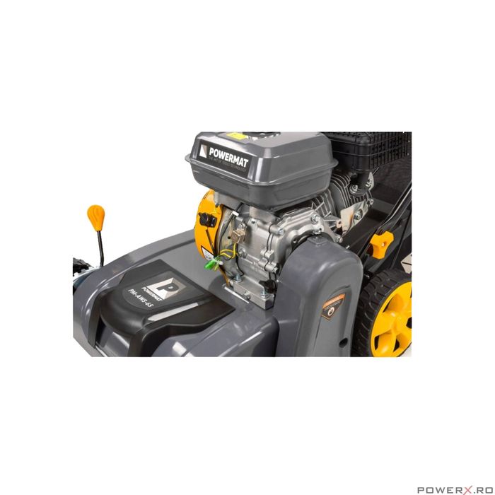 Aerator, scarificator pe benzina, motor in 4 timpi, 6,5 CP, Powermat