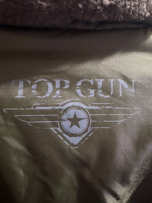 Top Gun B-15 Flight Jacket With Patches.
