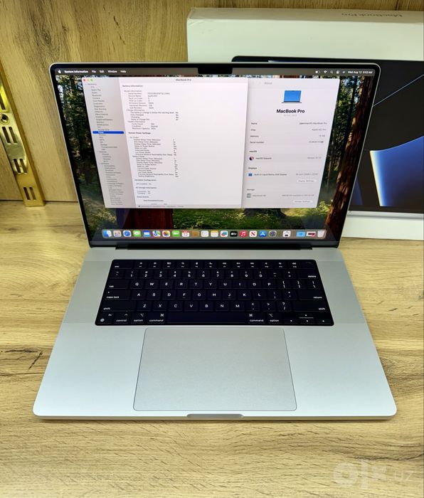 MacBook Pro M2 Pro 16” 16/512GB Silver • Full Box
