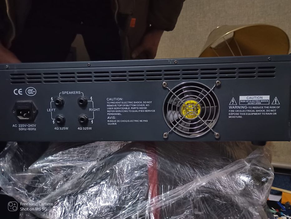 Микшер профисеональный и 2 колонки