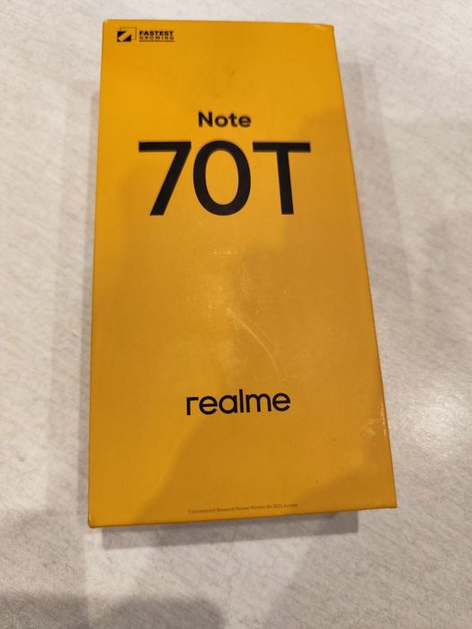 Смартфон GSM REALME NOTE 70T 128/8 GOLD RMX5313 6.74 ", 128 GB, RAM  8