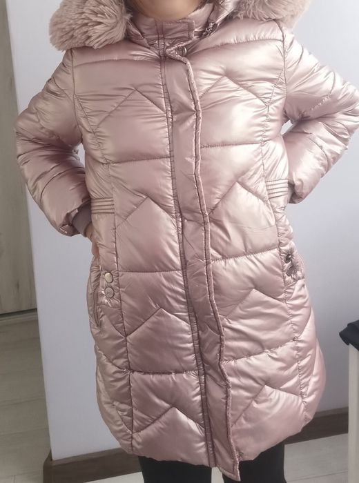 Детско зимно яке с качулка