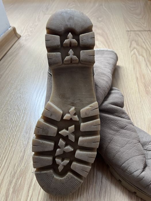 Дамски ботуши от естествена кожа