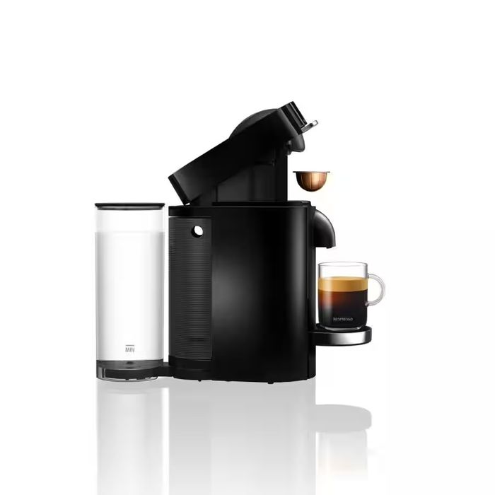 Aparat de făcea DeLonghi Nespresso VertuoPlus Deluxe , Black