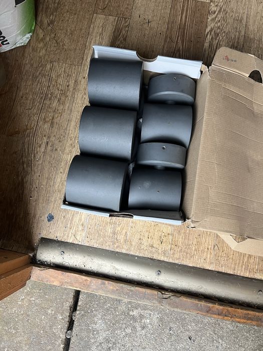 Vand 5 spoturi de exterior din aluminiu