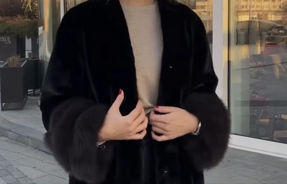 Шуба норка новый