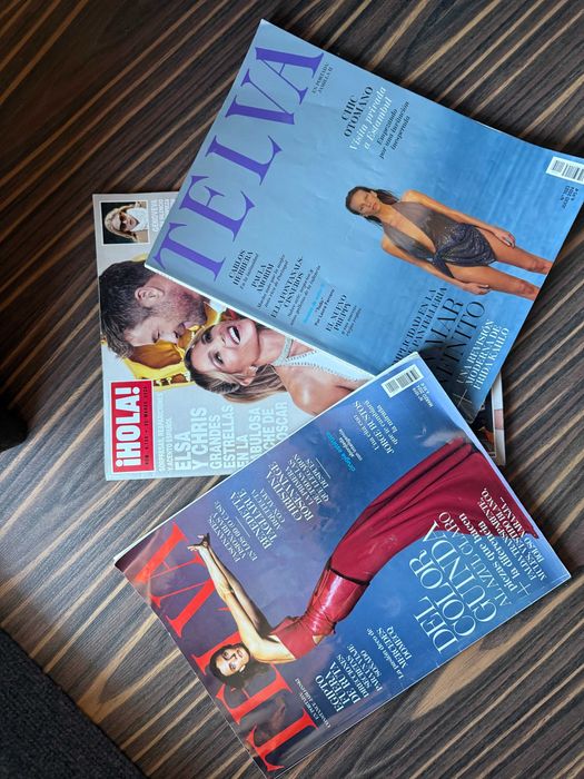 Испански списания Telva, Forbes, Hola
