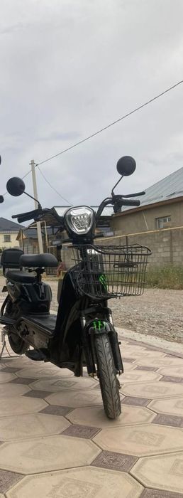 Скутер электроный Leopard