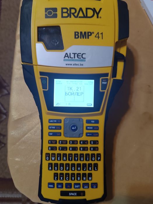 Принтер за електротехници BRADY BMP 41