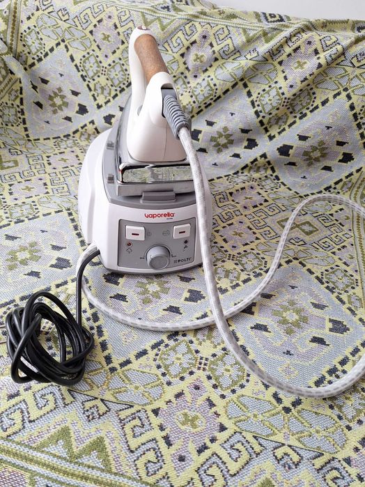 Statie de calcat Polti Vaporella Silver, Talpa Aluminiu, 1750 W
