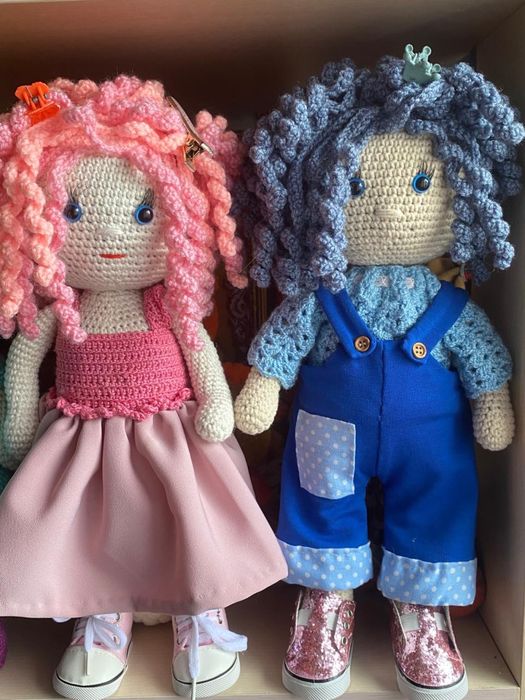Вязанная кукла