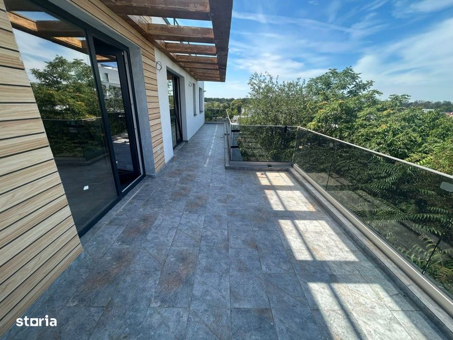 Penthouse 3 camere | Parcare | 3 Terase | Straulesti