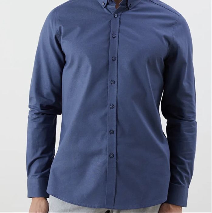 Рубашка мужская с длинным рукавом