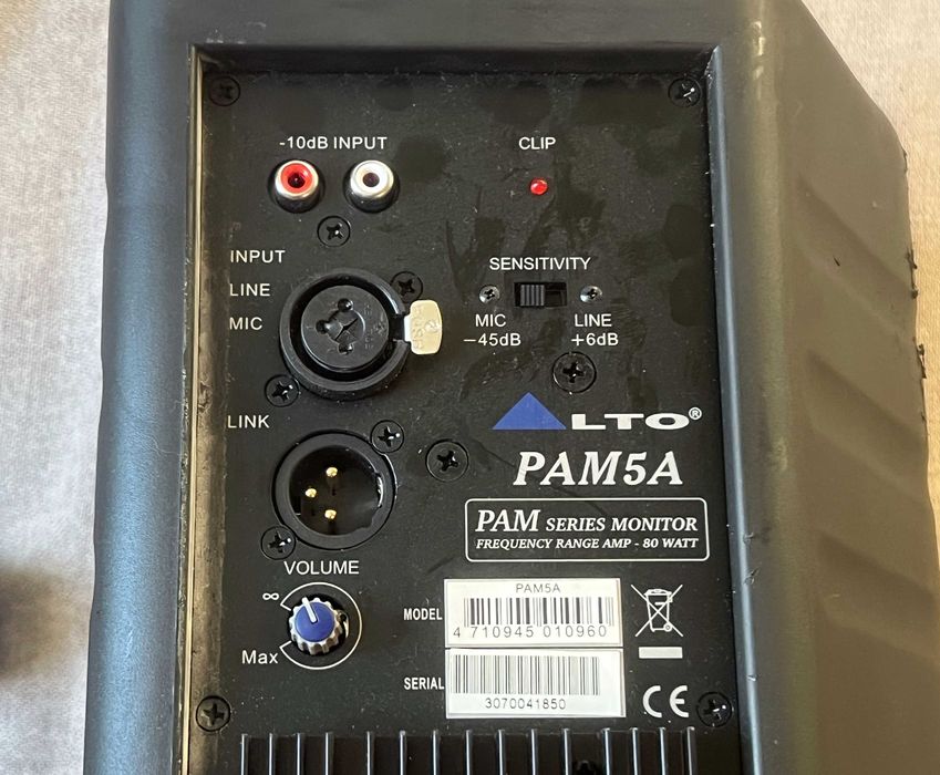 Monitor activ LTO PAM5A 80W cu suport perete tavan