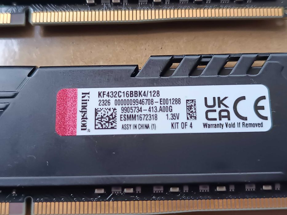Vand 2x Kingston Fury Beast 32GB DDR4 3200MHz CL16 Dual Rank (2Rx8)