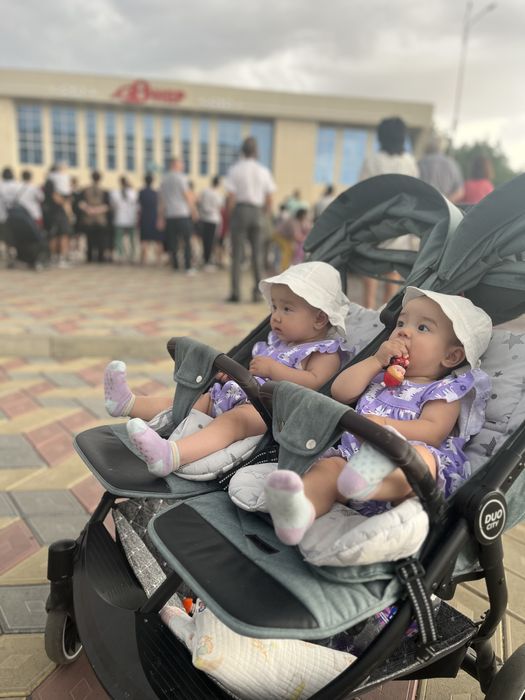 Коляска для двоини