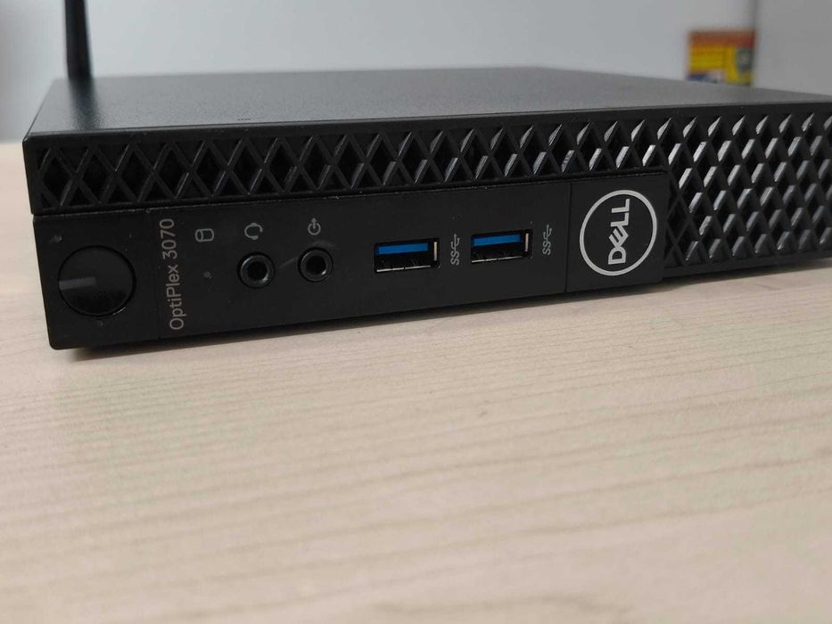 Mini PC Dell OptiPlex 3070 Micro, i5 9500T, 256GB NVMe, 8 Gb DDR4 WiFi