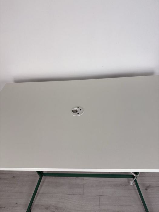 Офис маса тип, Щъркел с модул уизби бял плот, МДФ обзавеждане