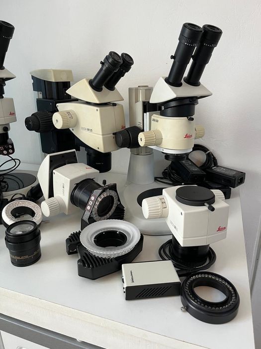 Microscop leica Mz6, M80, M125, sistem iluminare