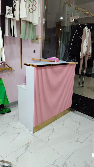 Kassa stol siz istagan razmerda LMDF LDSP AKRIL VA XAR XL RANGLI qlib