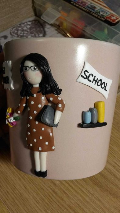 Cadou Paste handmade personalizat invatatoare, educatoare, profesoara