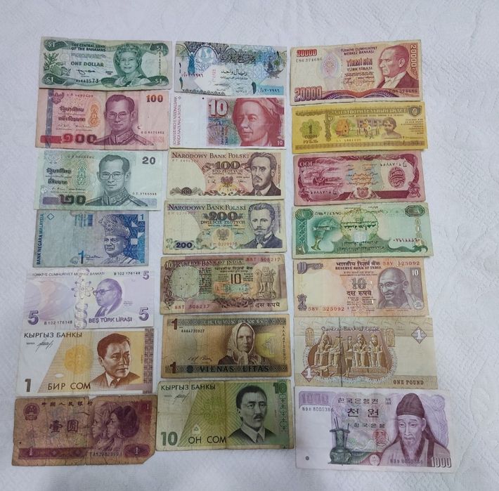 Нумезматика ,деньги,купюры