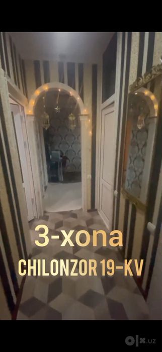 Uy sotiladi chilonzor 19kv 3xona 2 etaj