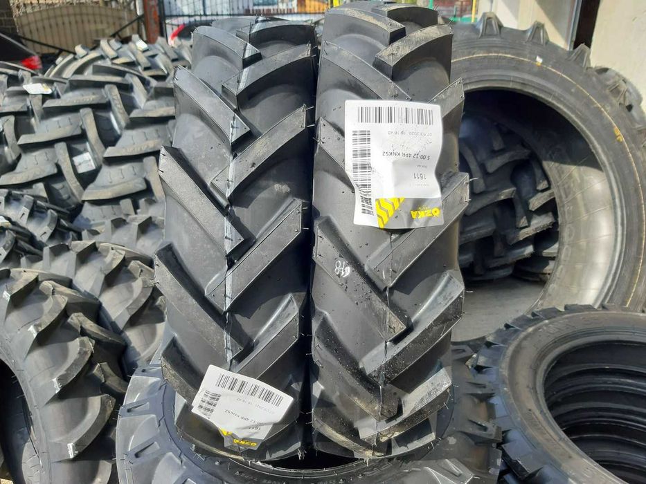 Cauciucuri agricole de motocultor cauciuc natural 5.00-12 OZKA