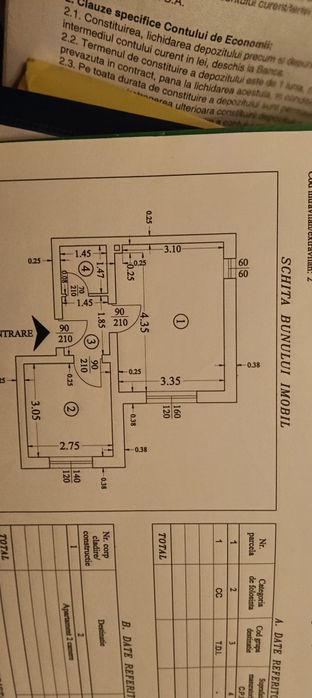 Apartament 2 camere decomandat