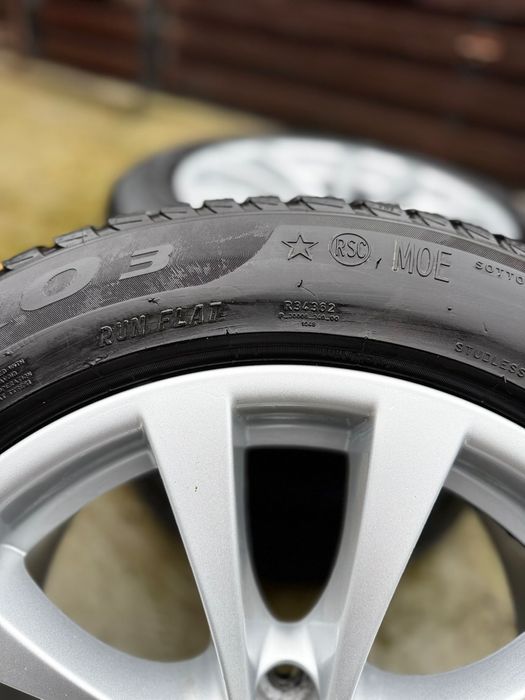 Set Roți Iarna BMW 225/55 R17 PIRELLI RSC RUNFLAT