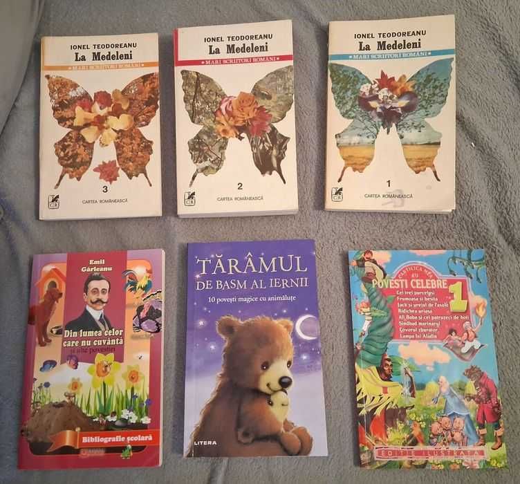 La Medeleni + carti de povesti copii