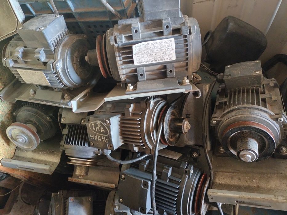 Вентилятор пылевой, электродвигатели 1,5квт