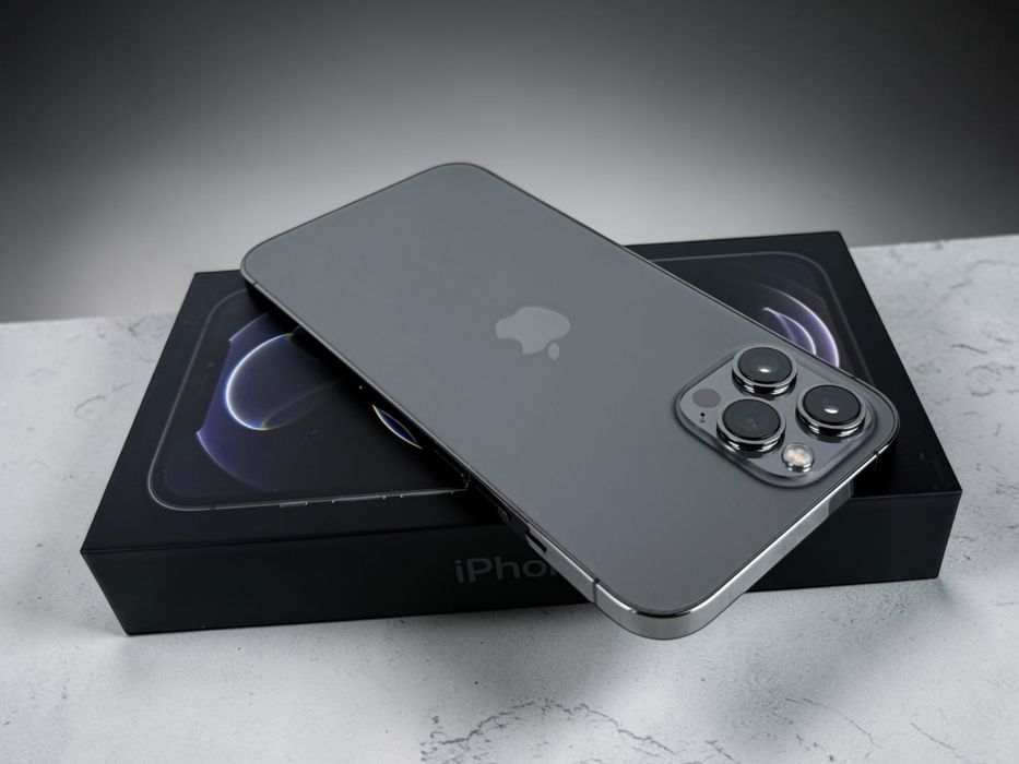 Apple iPhone 12 Pro Max 128GB Graphite Перфектен! Гаранция!