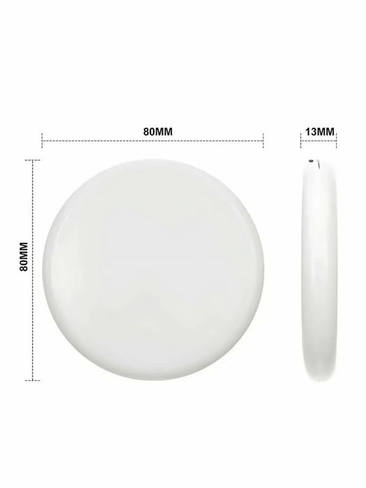 Косметическое зеркало с LED подсветкой складное, карманное для макияжа