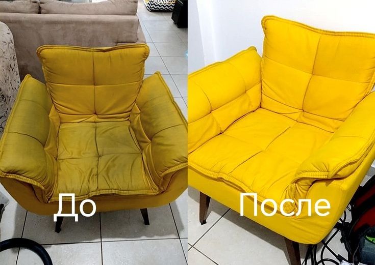 Реставрация мягкий мебели