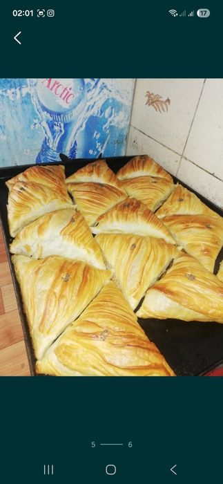 Слоёное тесто для самсы 100-105гр