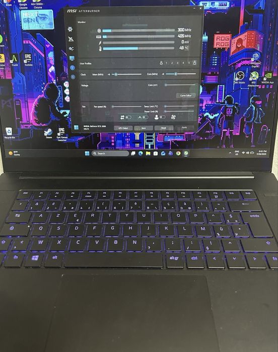 Leptop razer plus alete